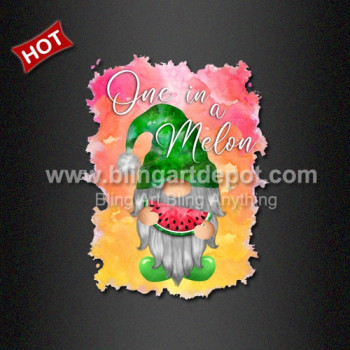 Heat Printed DTF Transfer Gnome Film for Beach T Shirts